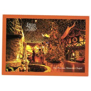 Vintage Postcard Precious Moments 1994 Holiday Lights Holiday Season #48014
